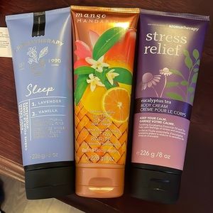 Bath and body works body creams